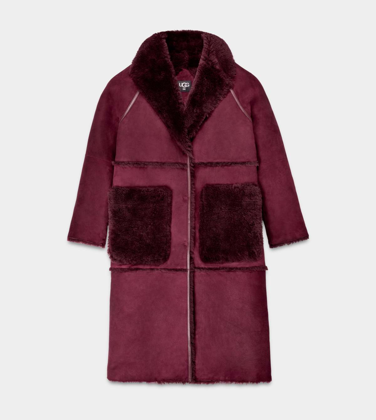 Ugg sheepskin coat discount